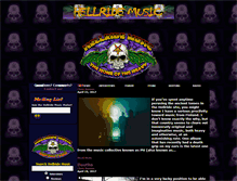 Tablet Screenshot of hellridemusicforums.com